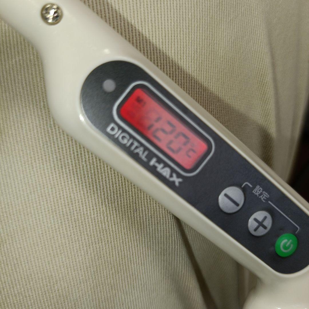 超美品　デジタルMAX 理容アイロン 　タイプパーマ丸６㎜ /レンツアイロン