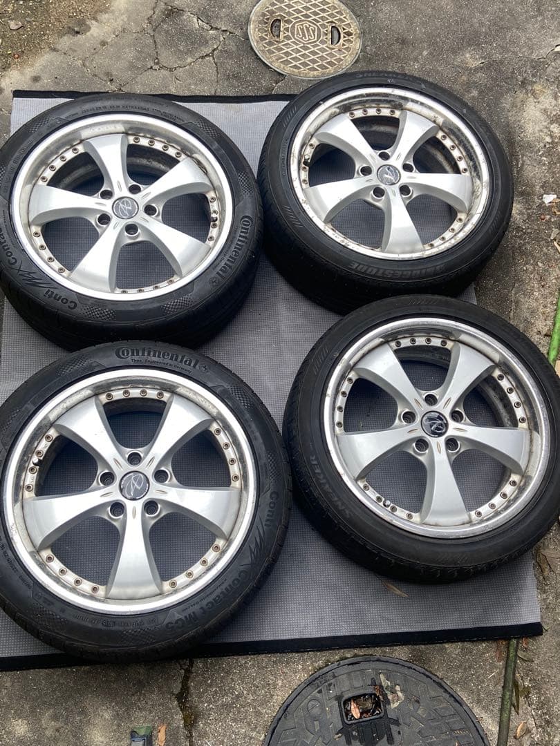 18インチアルミホイール4本