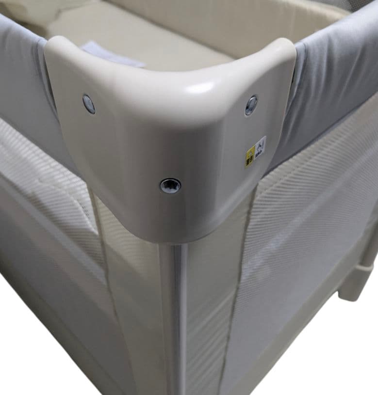 Aprica ココネルエアー ベビーベッド グレー 収納袋 説明書