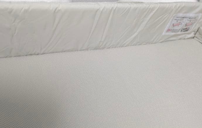 Aprica ココネルエアー ベビーベッド グレー 収納袋 説明書