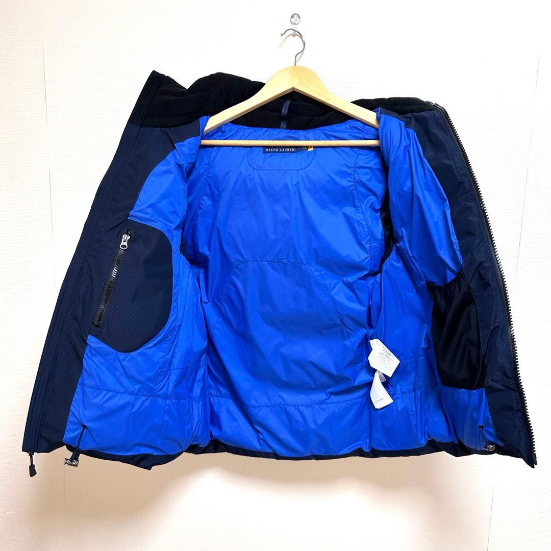 【美品✨️】ポロラルフローレン ダウンベスト ビッグポニー刺繍 ネイビー S