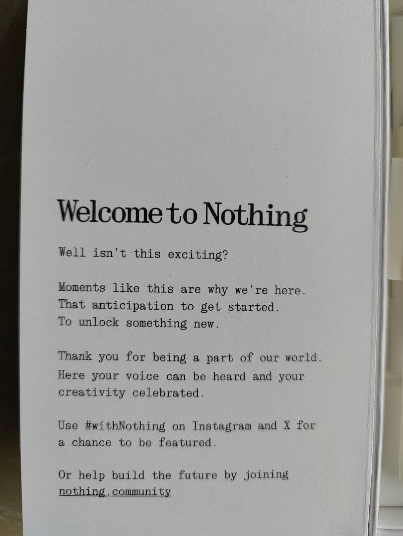 美品Nothing Phone (3a) ホワイト 付属品アクセサリー付