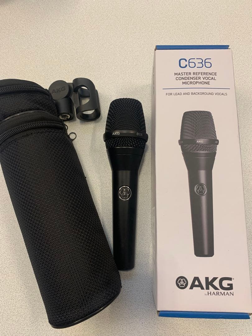 AKG コンデンサーマイク　C636 ブラック
