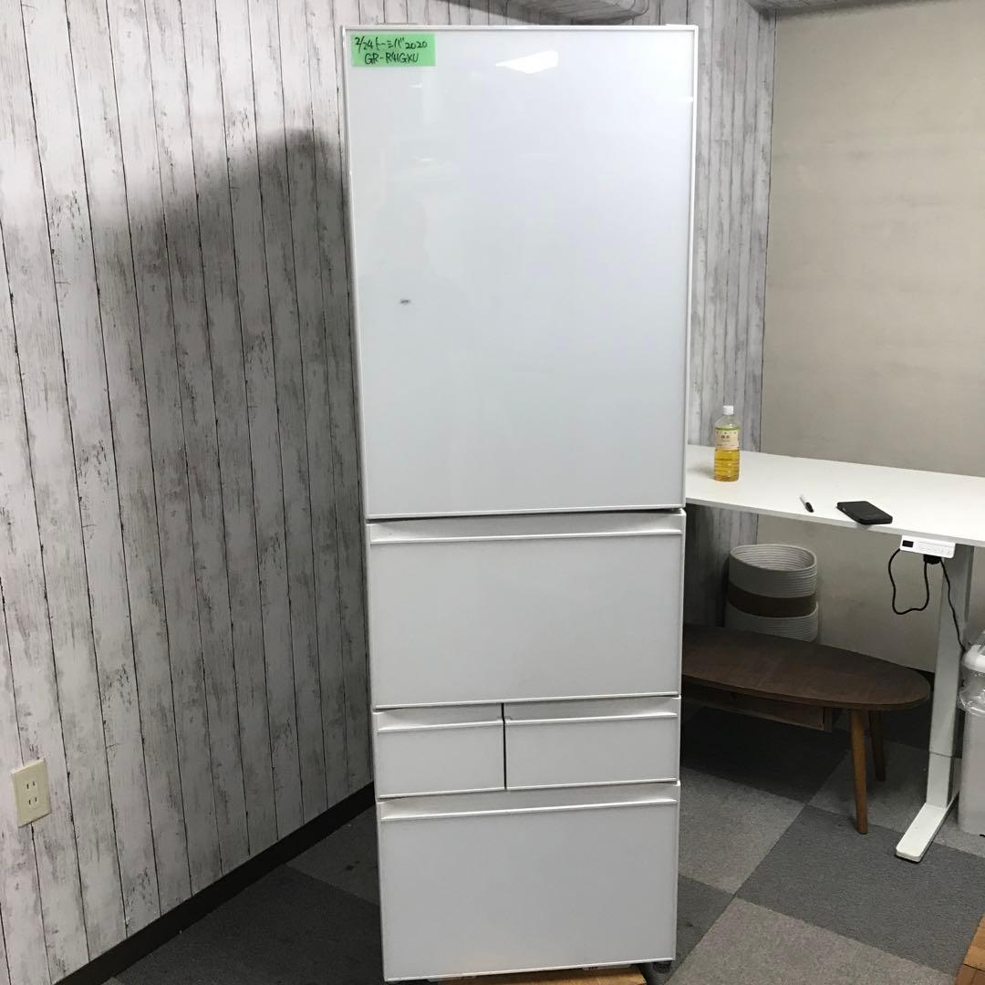 【美品】TOSHIBA　ノンフロン冷凍冷蔵庫　GR-R41GXV　2020年製