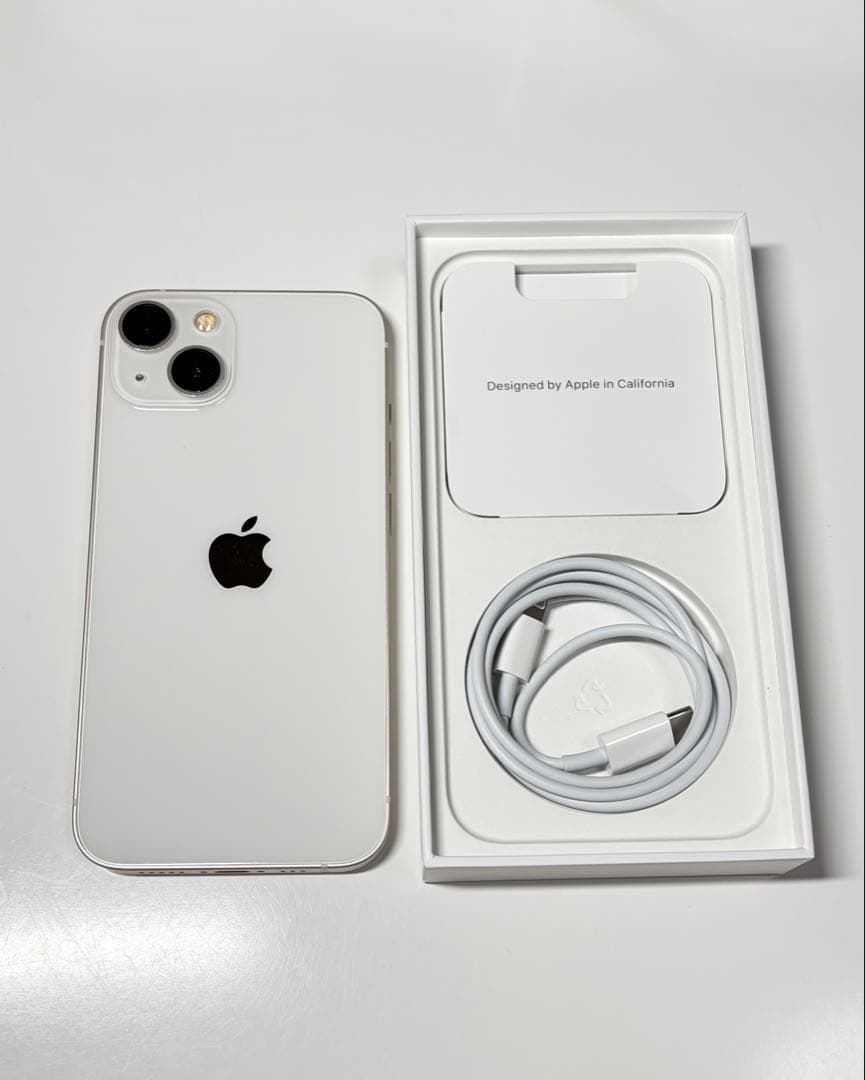 iPhone13本体 256GB ホワイト（スターライト）