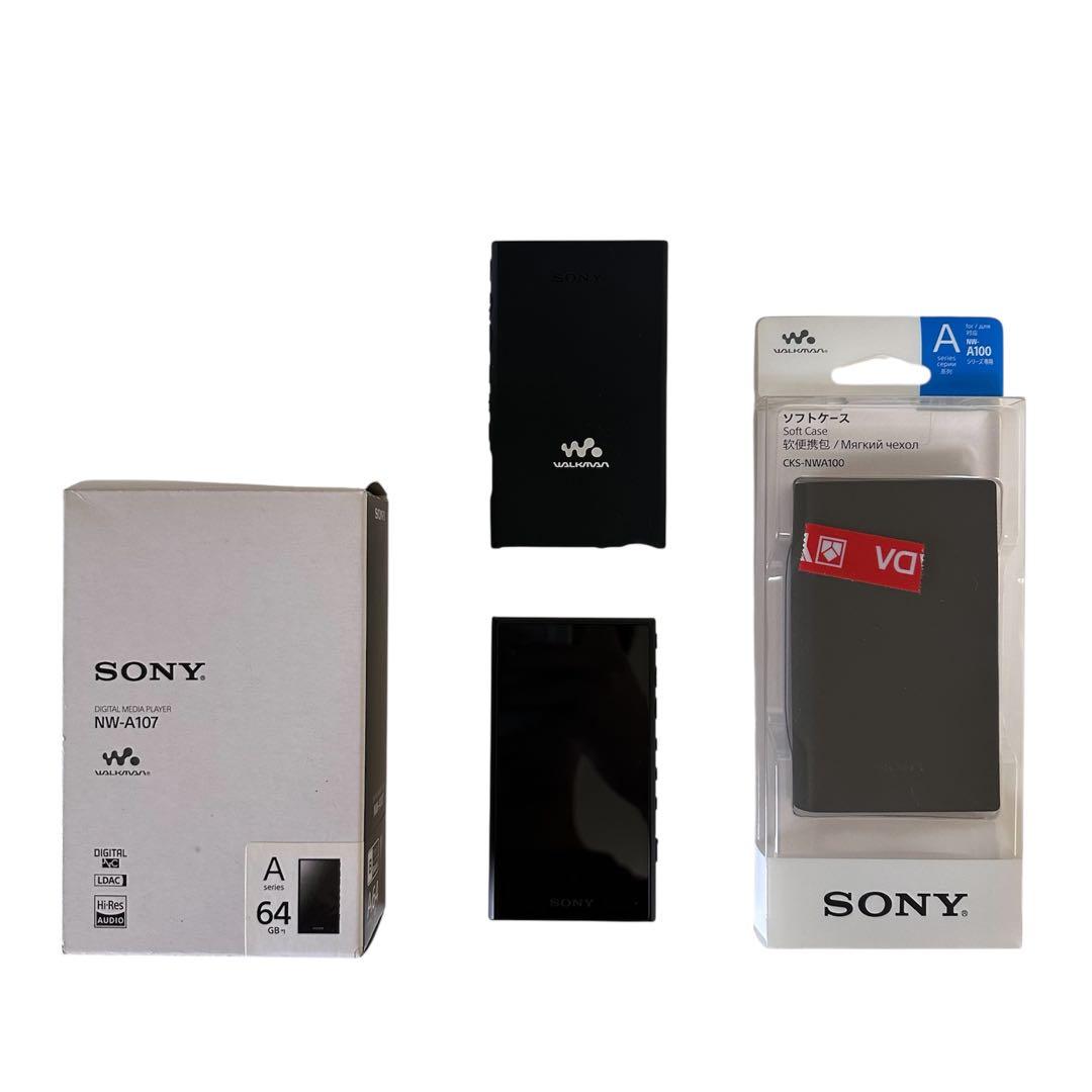 SONY ソニー NW-A107 64GB ウォークマン Aシリーズ ブラック