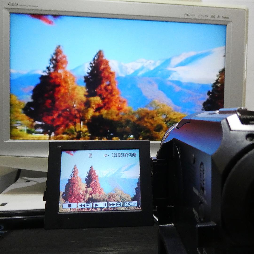 動作品 ソニーDCR-PC300 MiniDV ビデオカメラ DVDダビングに
