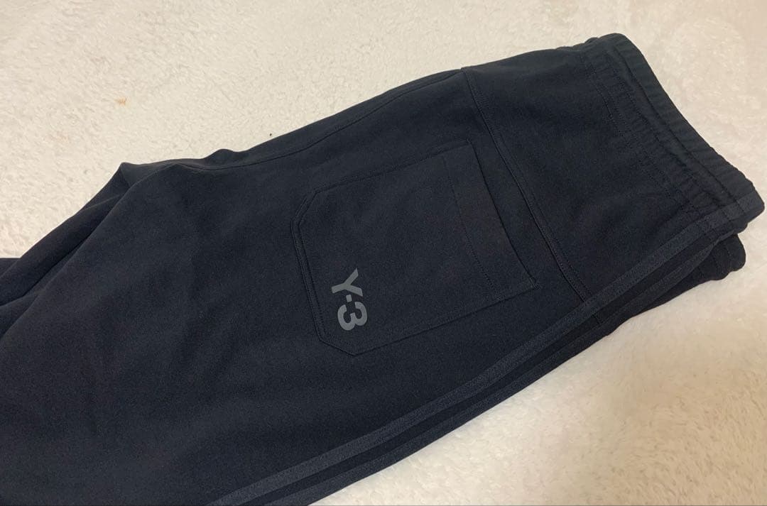 美品Y-3 ワイスリー スリーライン サルエル トラック パンツ