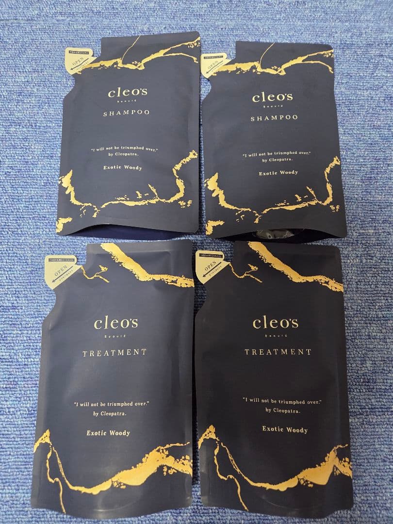 つぶあん✨ cleo's クレオズ シャンプー3つ トリートメント1つ