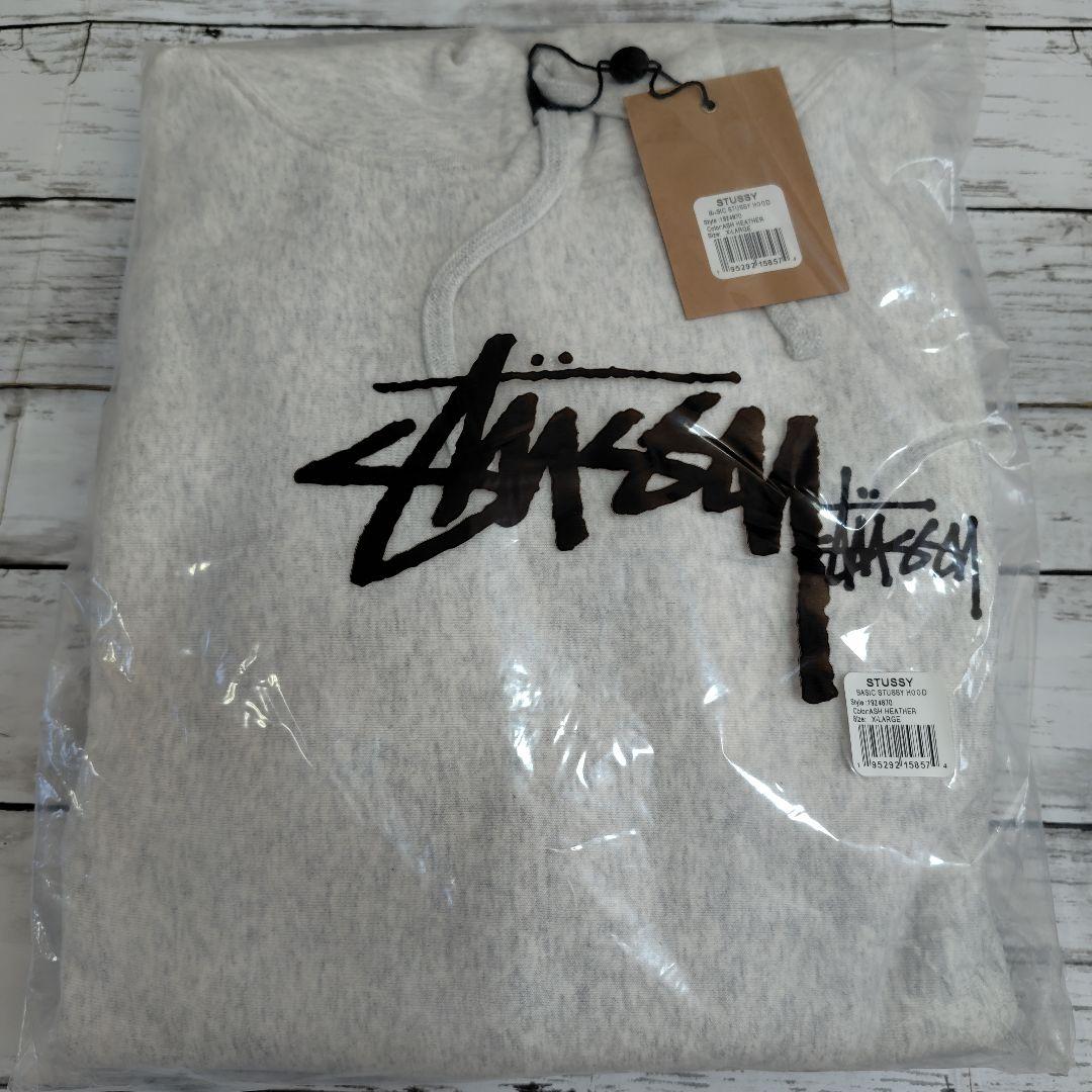 STUSSY ステューシー BASIC グレー Mサイズ プルオーバー