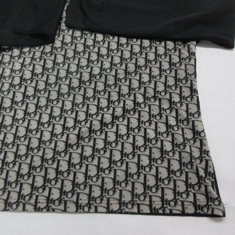 MY1863▲ChristianDior▲トロッター柄　総柄 長袖T イタリア製