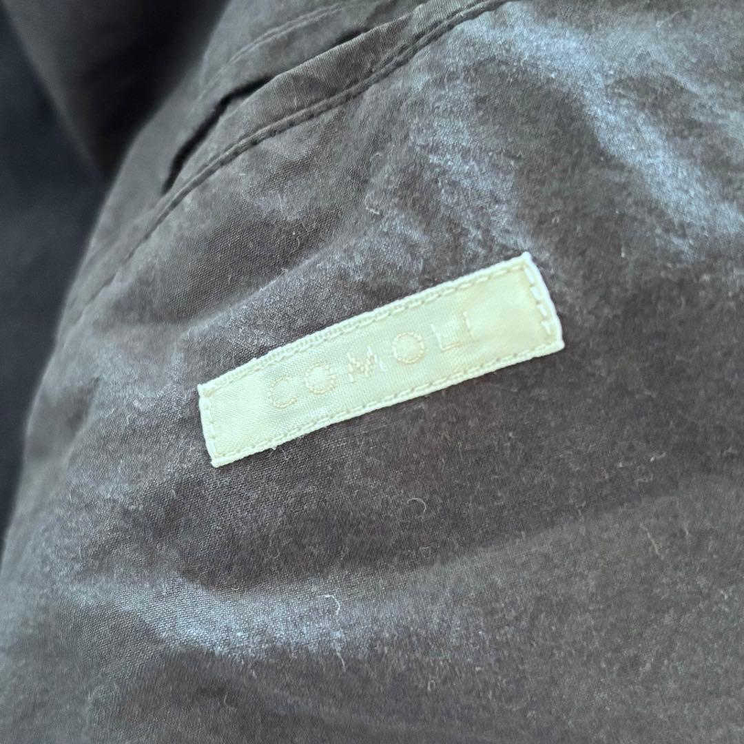 ✅COMOLI - コットンフーデッドモッズコート 2