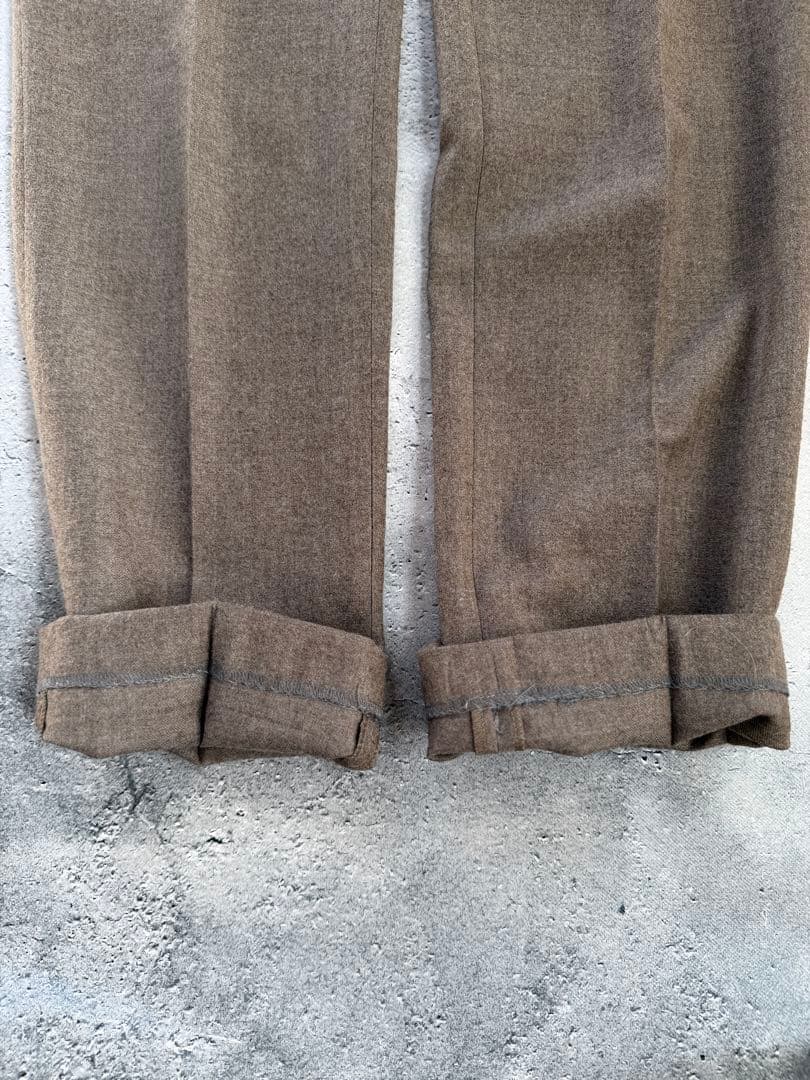 a*i様 インコテックス　35型ウールフランネル　スリムフィットグレージュ　46