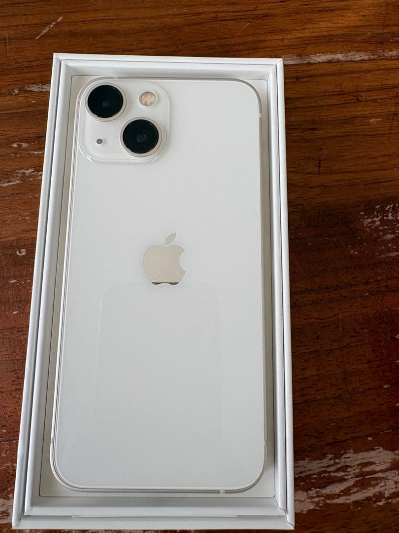 Apple iPhone 13 mini Starlight 本体