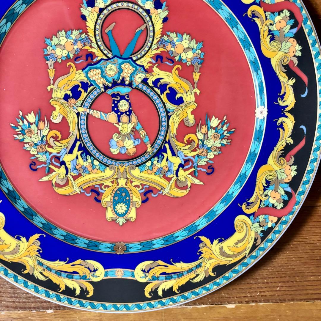 美品 ローゼンタール＆ヴェルサーチの飾り皿