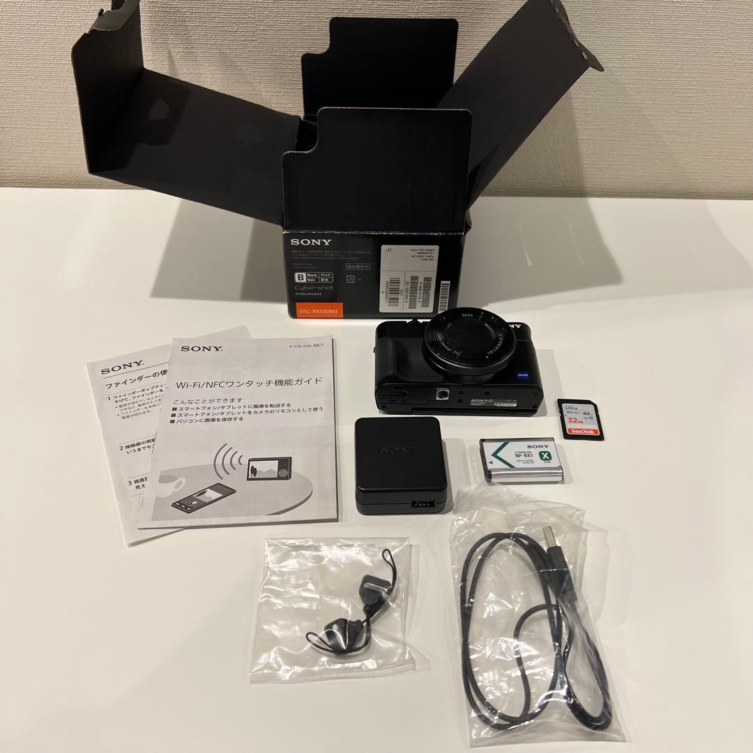 《中古良品》SONY RX100M3 コンデジ　※おまけ付き