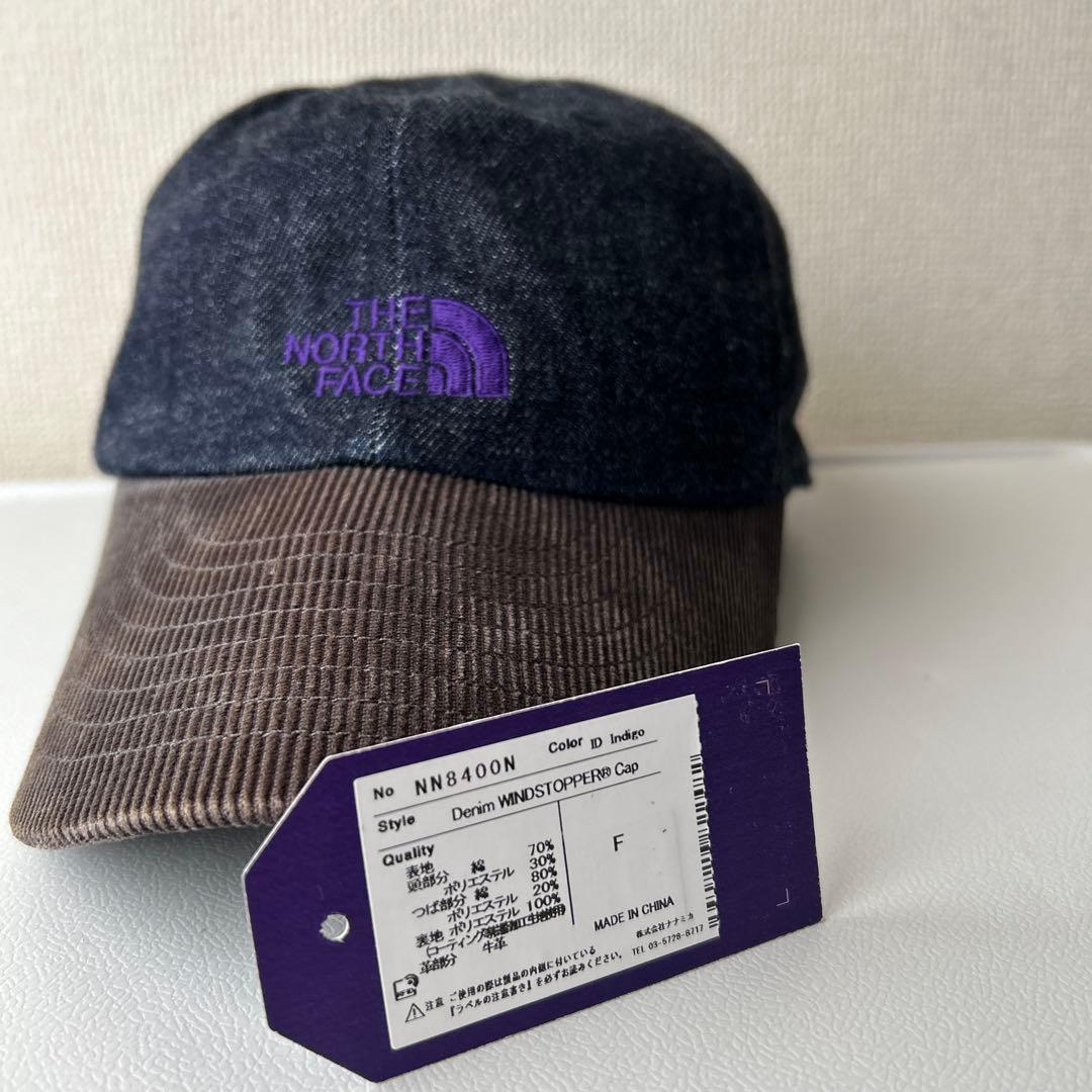 パープルレーベル　デニムウィンドストッパーキャップ　NN8400N