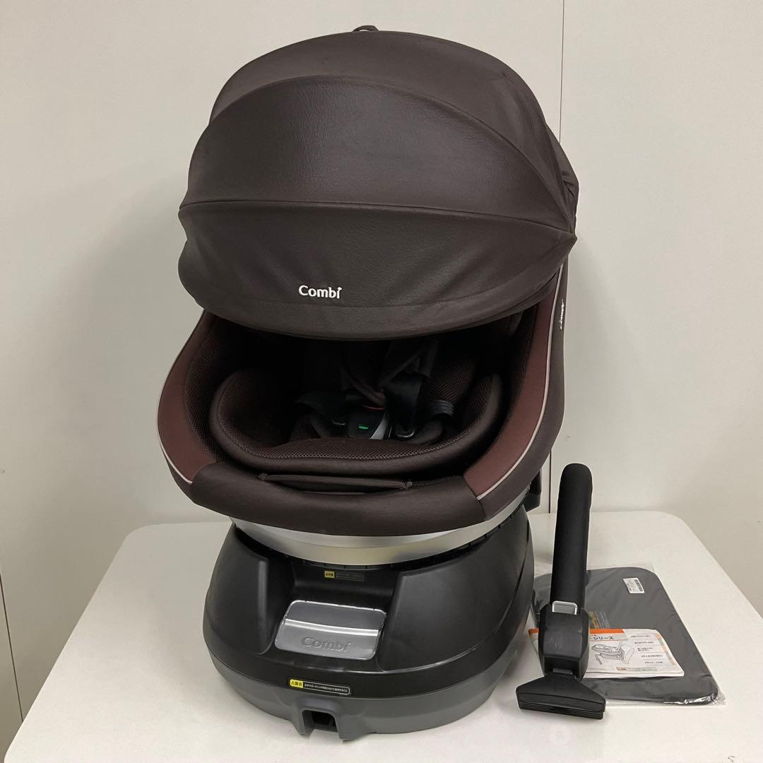 綺麗！コンビ チャイルドシート クルムーヴ スマート エッグショック ブラウン