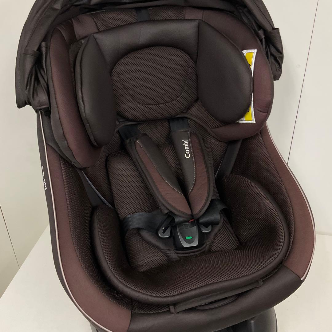 綺麗！コンビ チャイルドシート クルムーヴ スマート エッグショック ブラウン