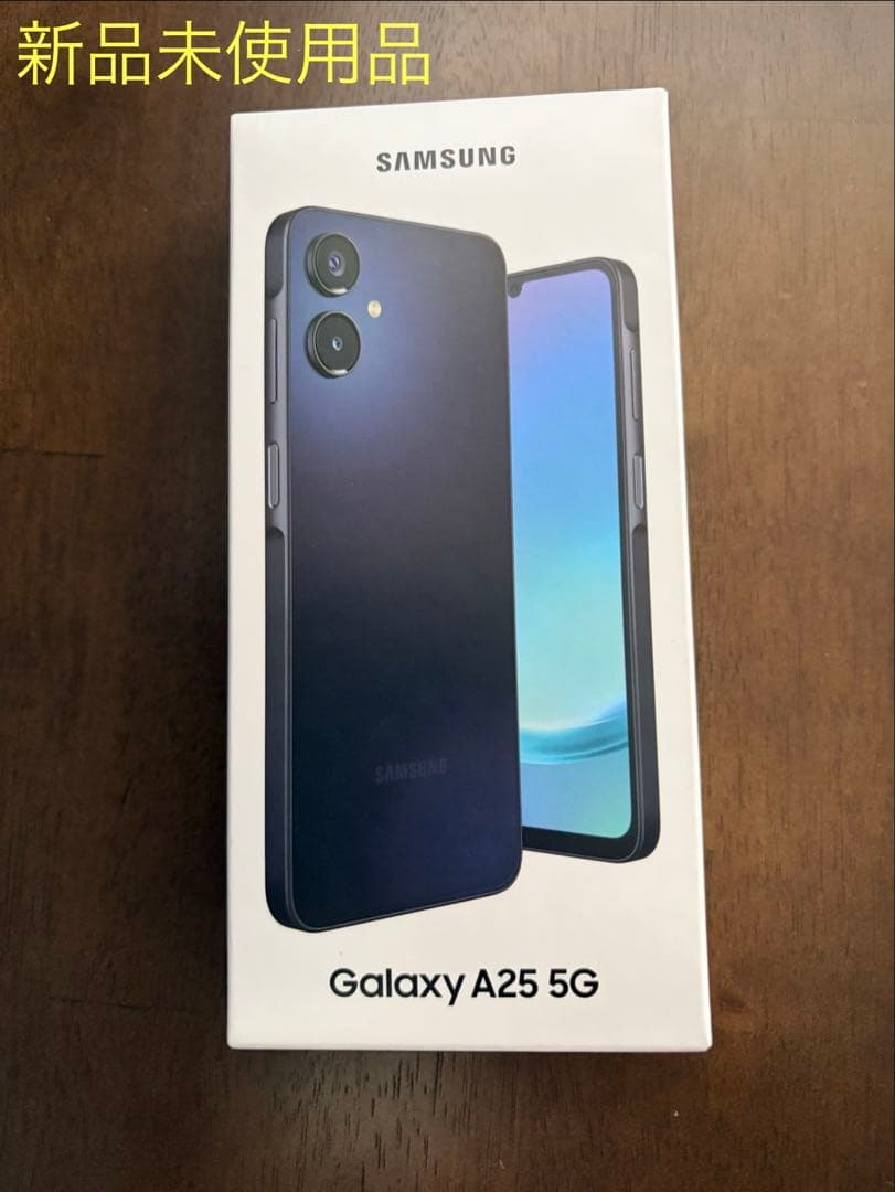 【新品未使用】Samsung Galaxy A25 5G 64GB ブラック