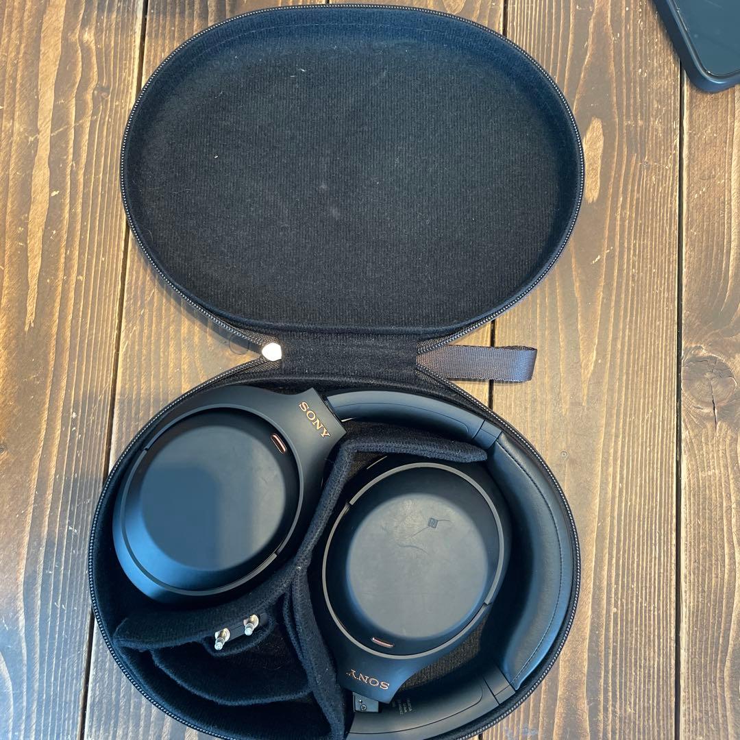 SONY WH-1000XM4 ワイヤレスヘッドホン ブラック 即買いOK