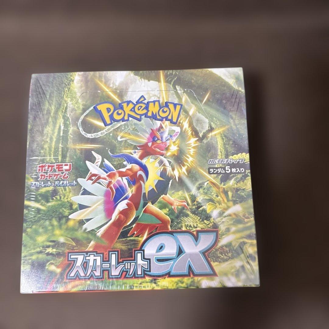 タ*坊様 ポケモンカードゲーム スカーレットex 1BOX シュリンク付き