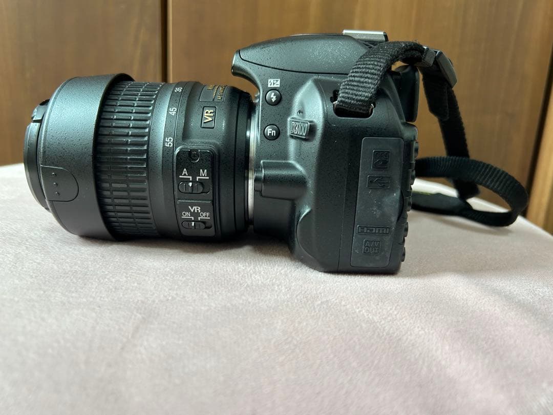 Nikon D3100 ダブルズームキット 動作確認済 バッグ・保証書・取説付