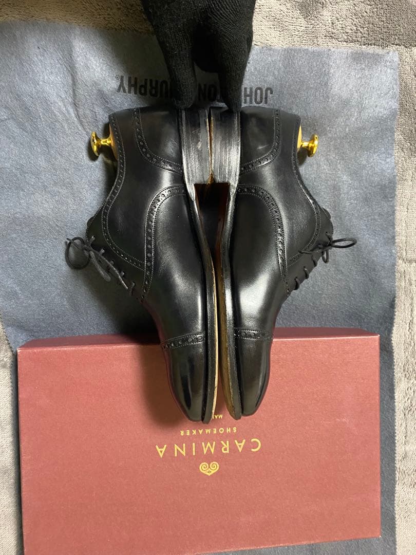 カルミナ　7.5　レイン　セミグローブ