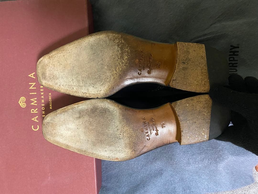 カルミナ　7.5　レイン　セミグローブ