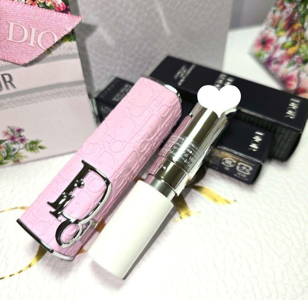 Dior ♥アディクトリップ391ライラックリフィル+ローズマニアケース