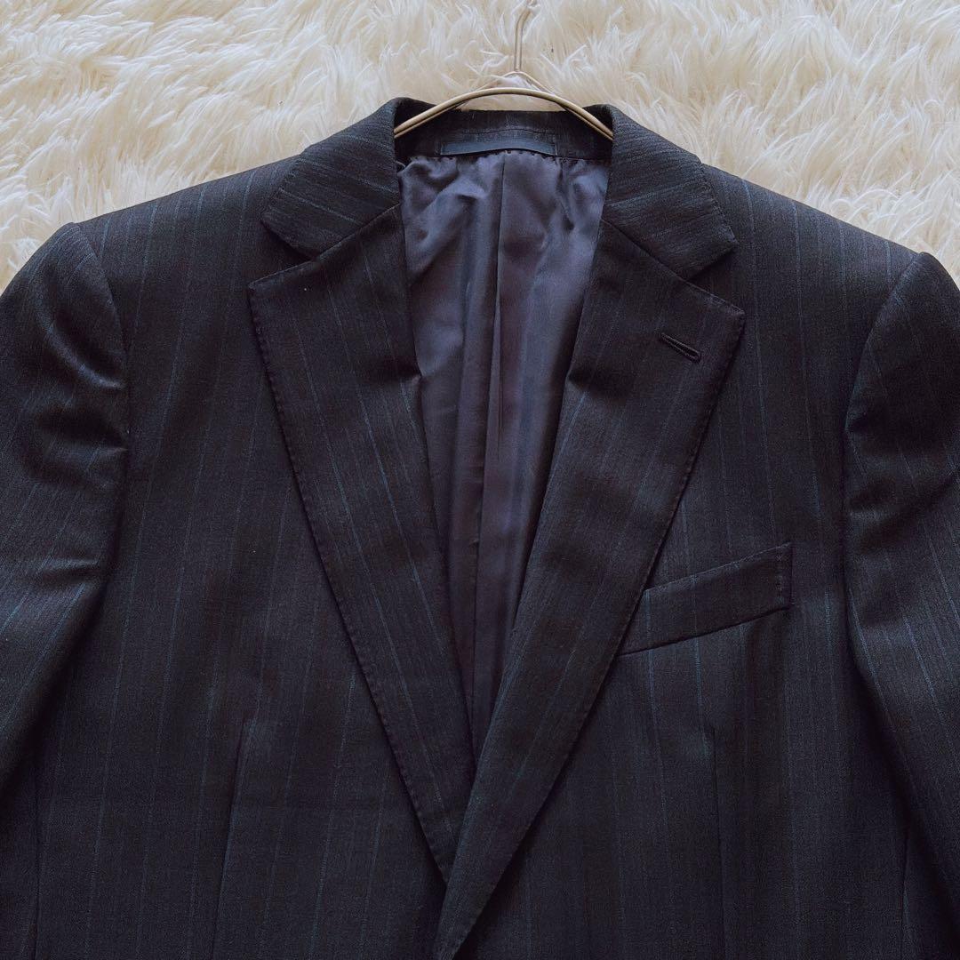 美品 エルメネジルドゼニア TROFEO ライン シングルスーツ セットアップ