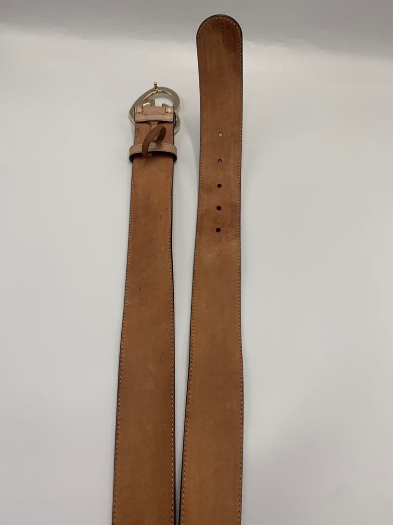 美品‼️GUCCI グッチ ベルトハートベルト ピンク　レディース P55