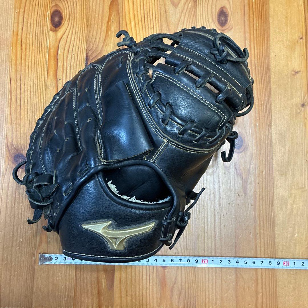 右投げ　Mizuno キャッチャーミット 黒