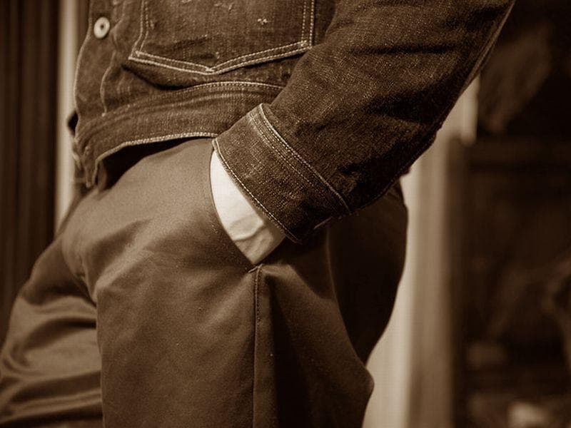 専用　トロフィークロージング 40年代 シビリアン チノ トラウザーズ パンツ