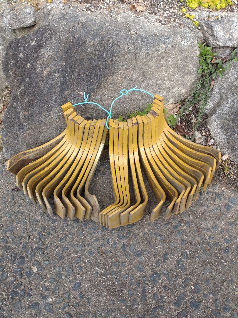 トラクター耕耘爪　ゴールド爪R15、 L10、 26本セット