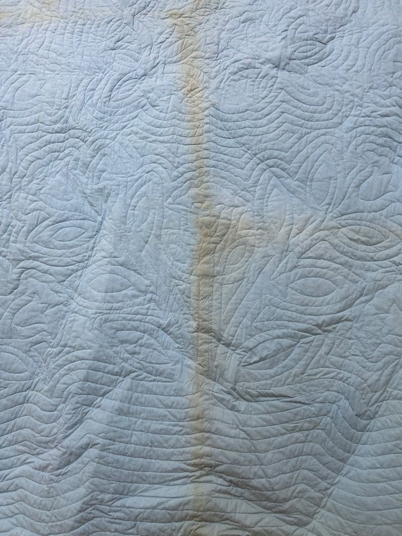 ハワイアンキルト　ベッドカバー