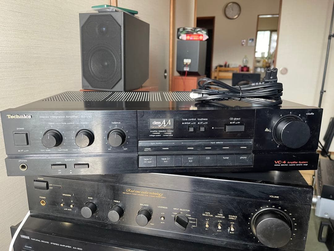 Technics Model SU-V40 アンプ ブラック