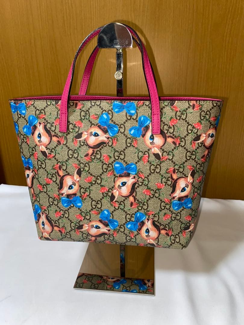 ☆Gucci☆　グッチ 　バンビ　ハンドバッグ　410812