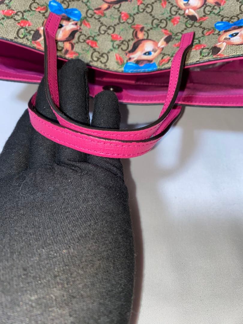 ☆Gucci☆　グッチ 　バンビ　ハンドバッグ　410812