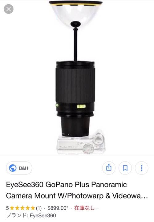 Gopanoplus ワンショットパノラマレンズ