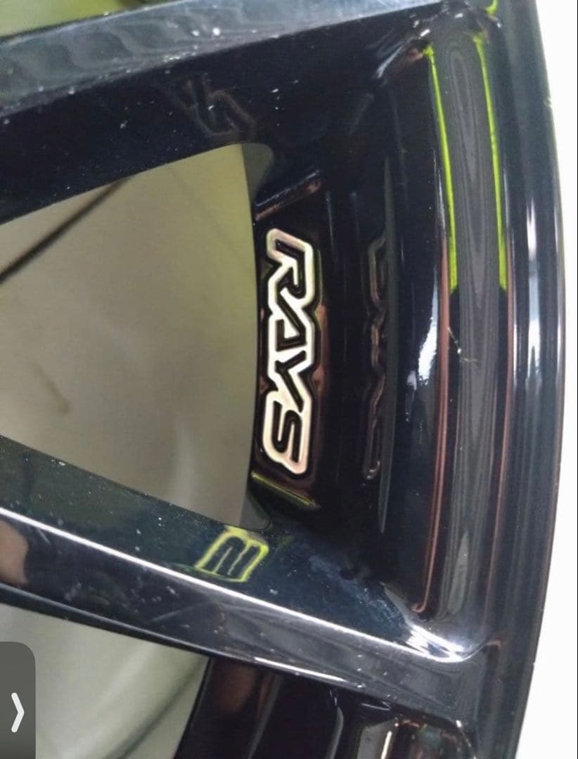 かず　18インチ ブラックホイール 5穴 PCD114.3 中古