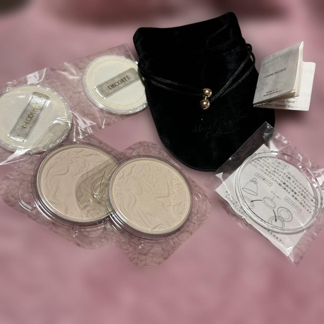 コスメデコルテ フェイスパウダー VI 0 レフィル ☆パフ&☆ポーチ付き