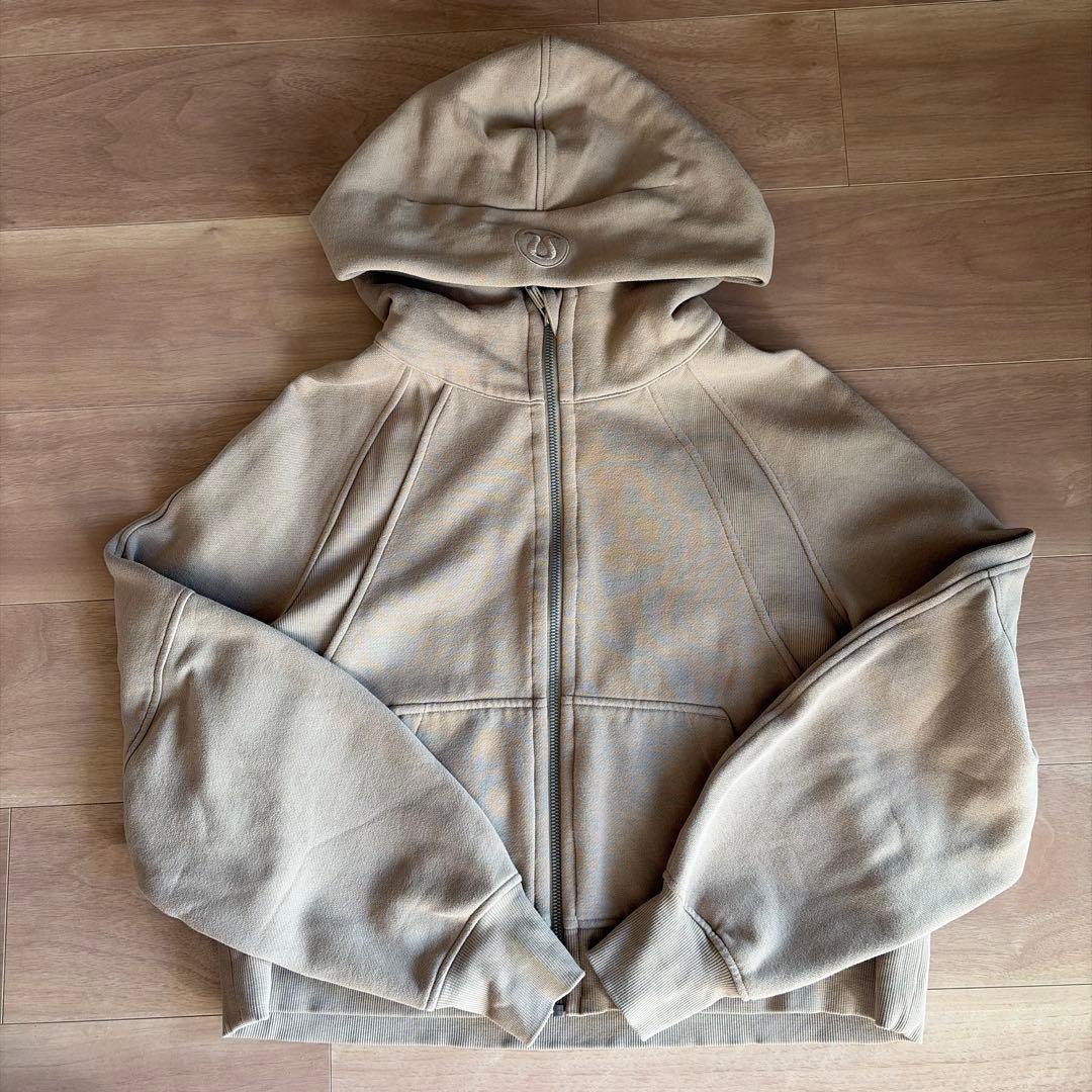 【美品】 ルルレモン　Scuba オーバーサイズ フルジップフーディ