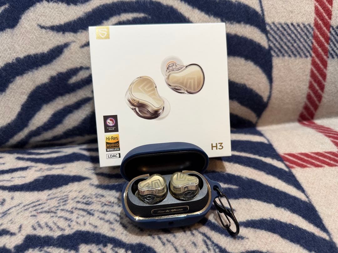 Soundpeats H3 ワイヤレスイヤホン ハイレゾ対応