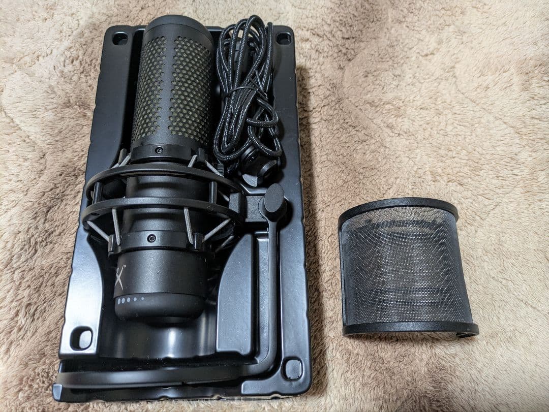 HyperX Quadcast s コンデンサーマイク