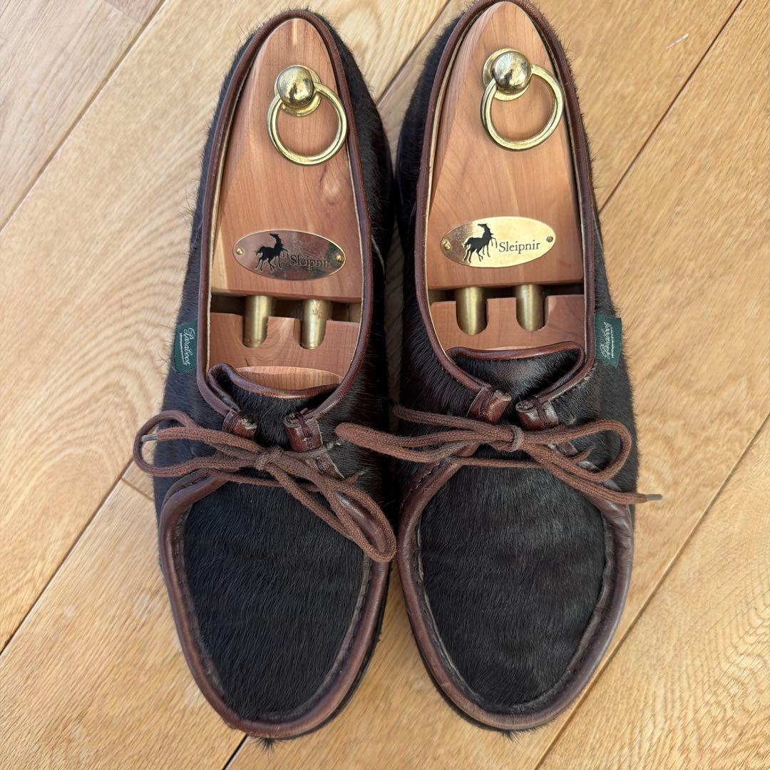 ア*ン様 パラブーツミカエル　ブラウン　ハラコ　 インターナショナルギャラリービ