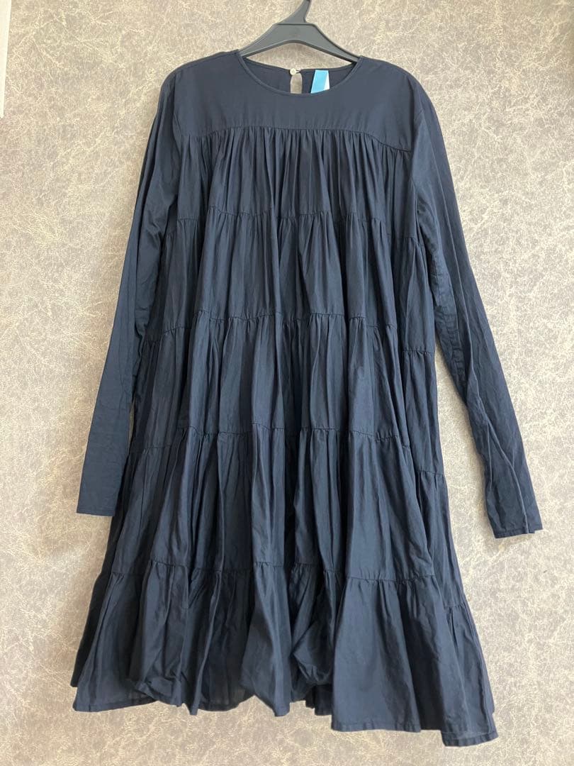 MERLETTE × TOMORROWLAND ティアードコットンミニドレス