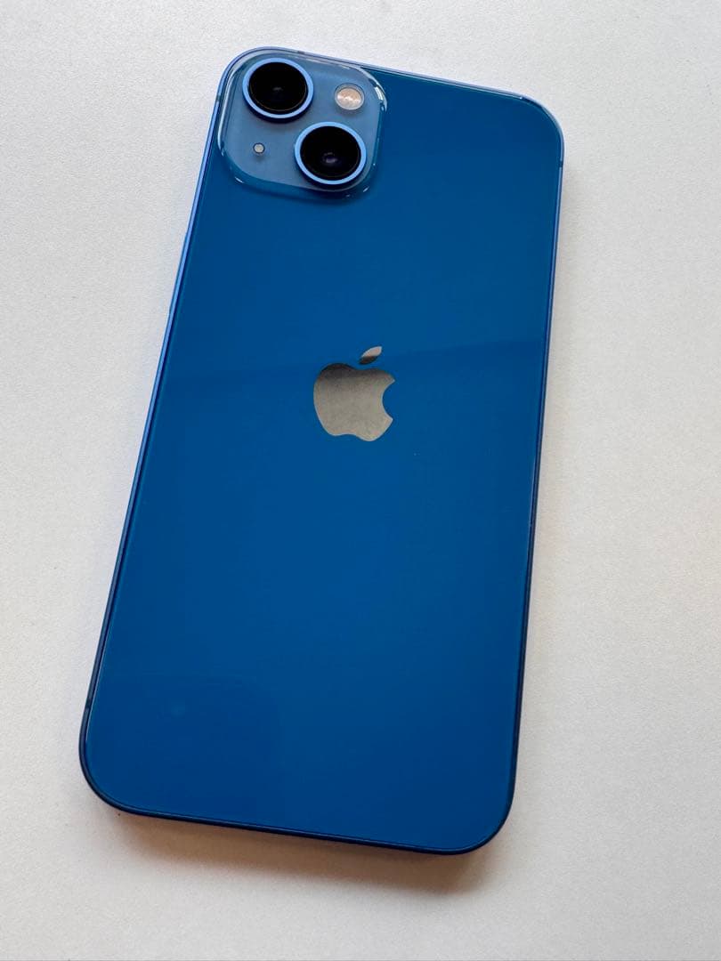 【超美品】Apple iPhone 13 ブルー 128GB 純正同等バッテリー