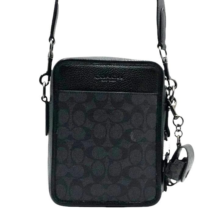 【極美品】COACHコーチ　サリバン　ショルダーバッグ　PVC　シグネチャー