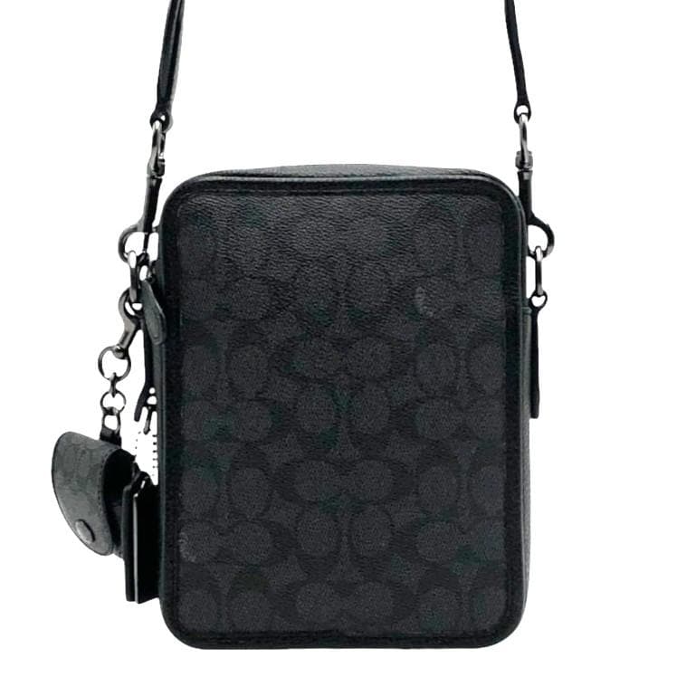 【極美品】COACHコーチ　サリバン　ショルダーバッグ　PVC　シグネチャー